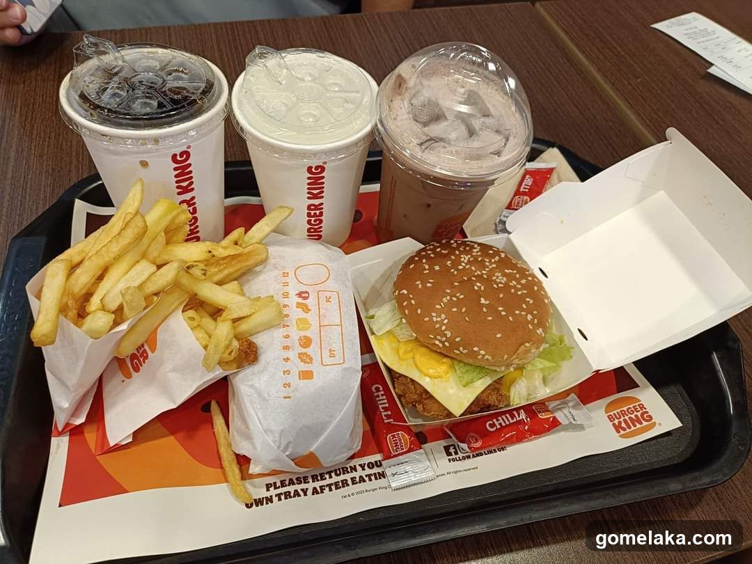 Burger King Meal Order