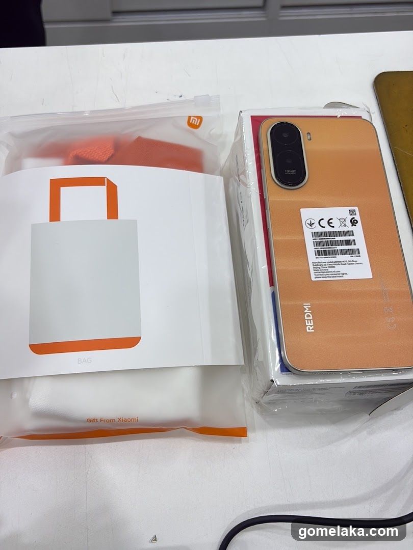 Redmi Phone and Xiaomi Gift Bag
