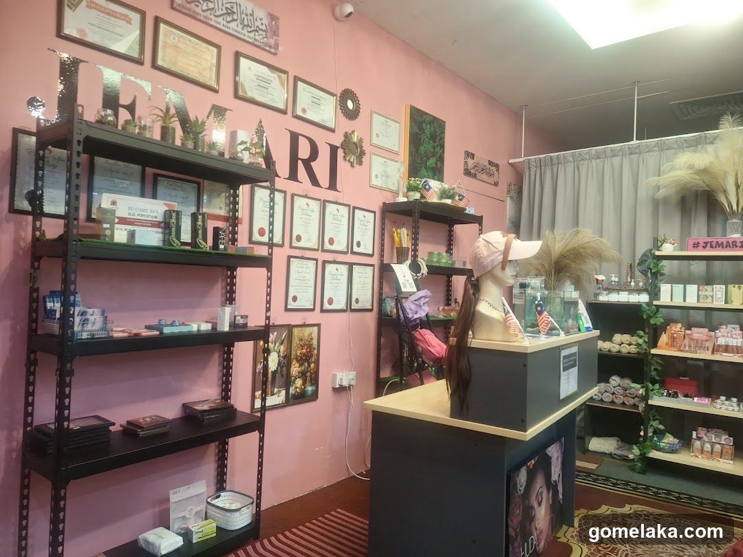 Interior of a retail store