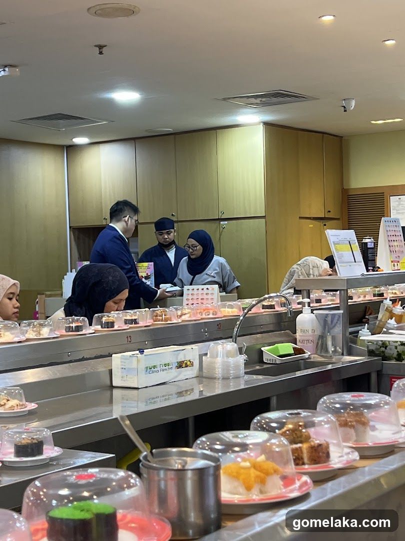 Sushi Restaurant Interior