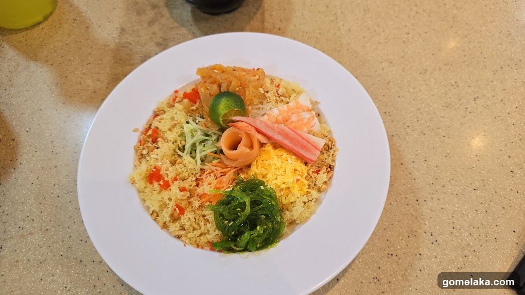 Food Plate on Counter