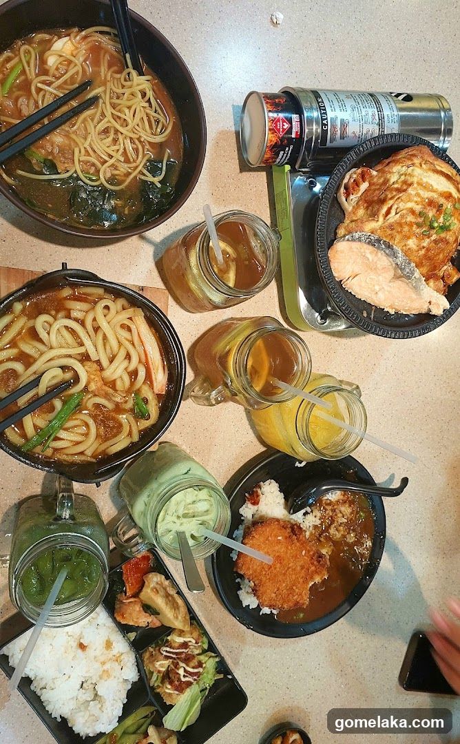 Food Spread on Table