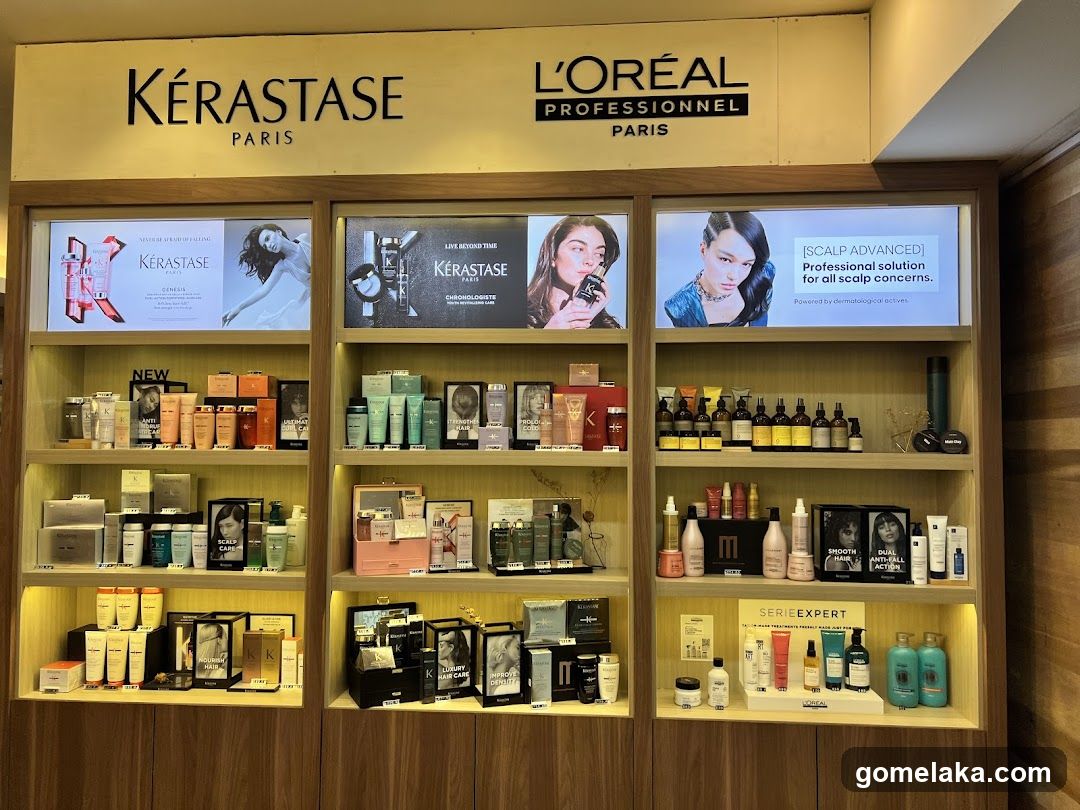 Kérastase and L'Oréal Professionnel Display