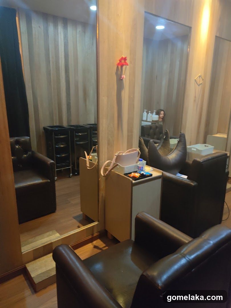 Interior of a salon or beauty studio
