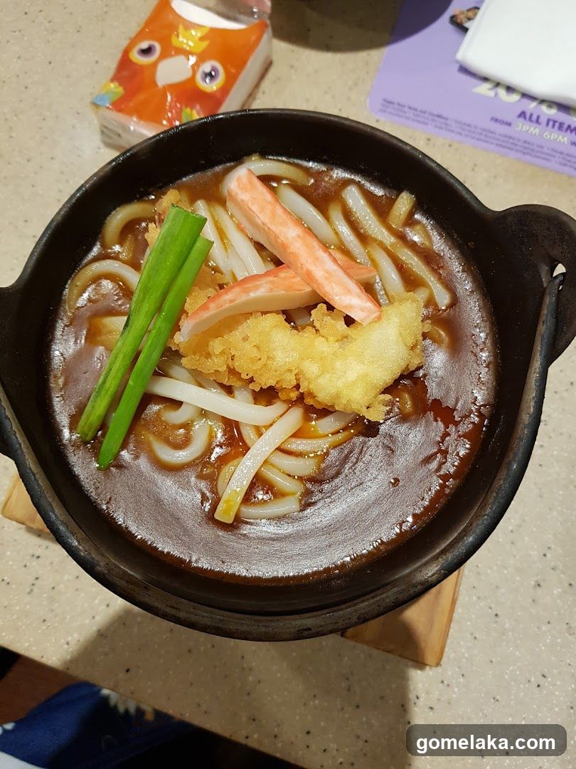 Udon Noodle Dish