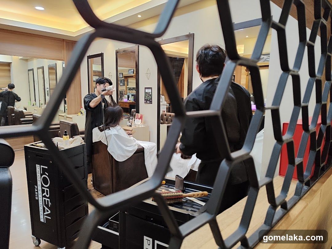 Hair Salon Interior View