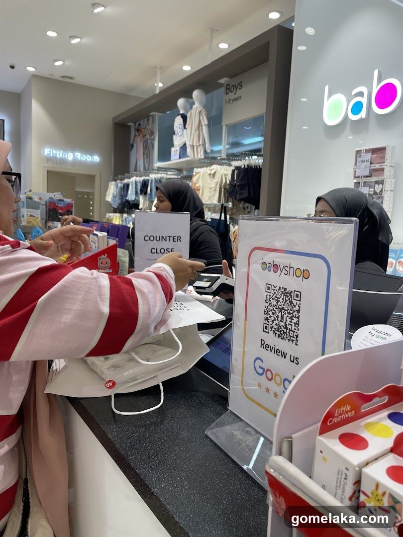 Baby Shop Counter Area