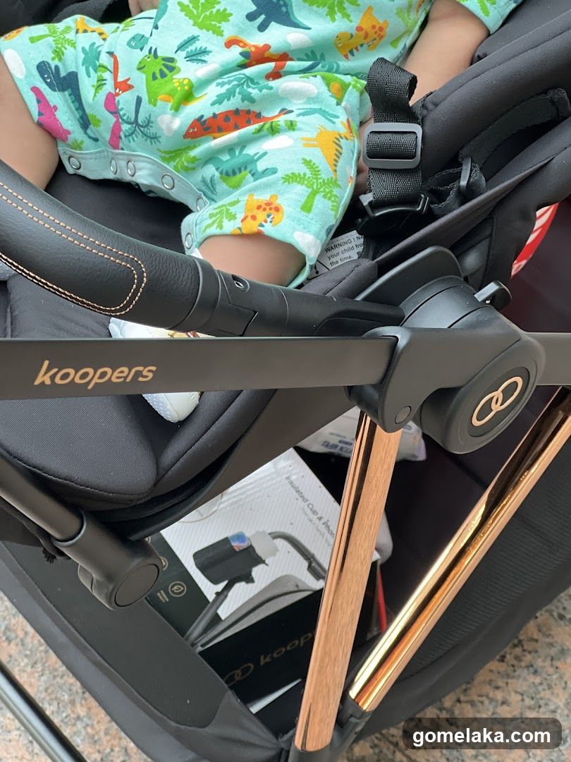 Baby in stroller