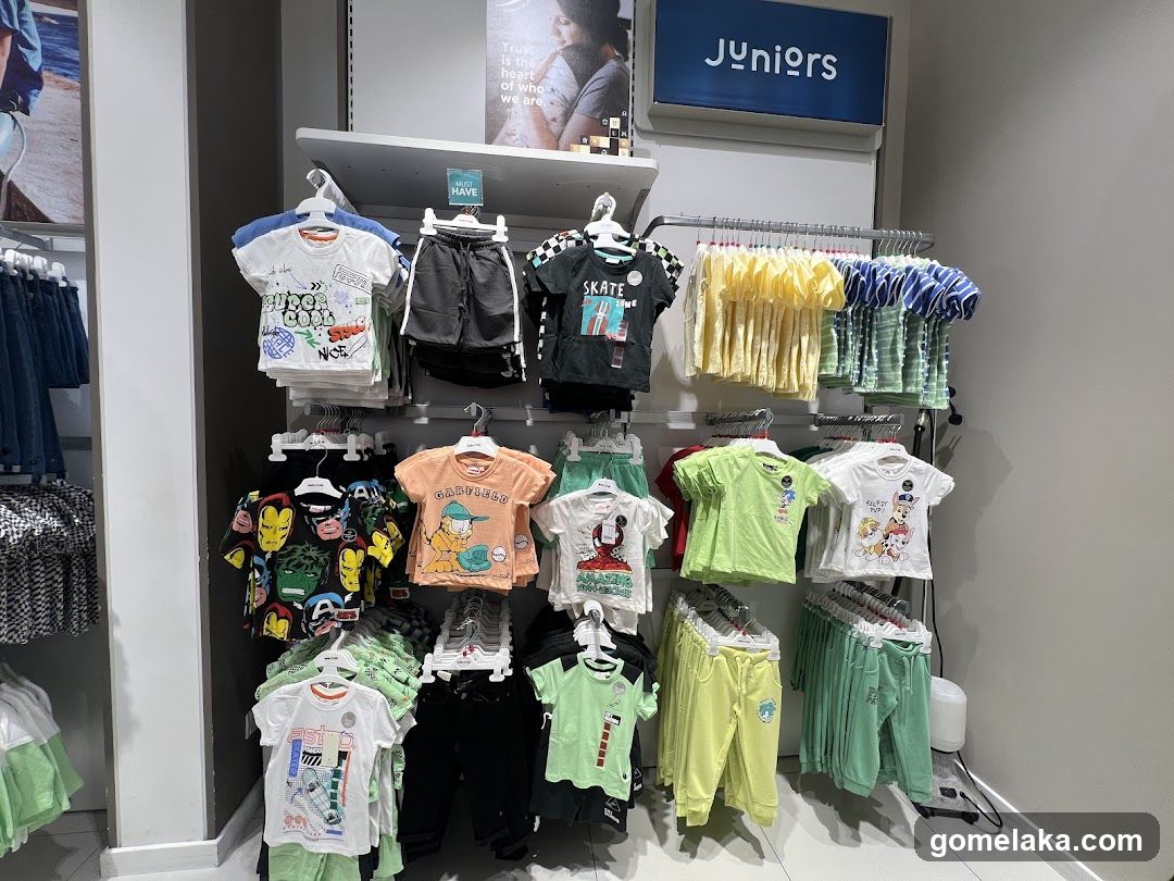Junior's Clothing Section
