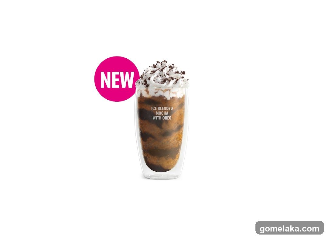 Ice Blended Mocha with Ored
