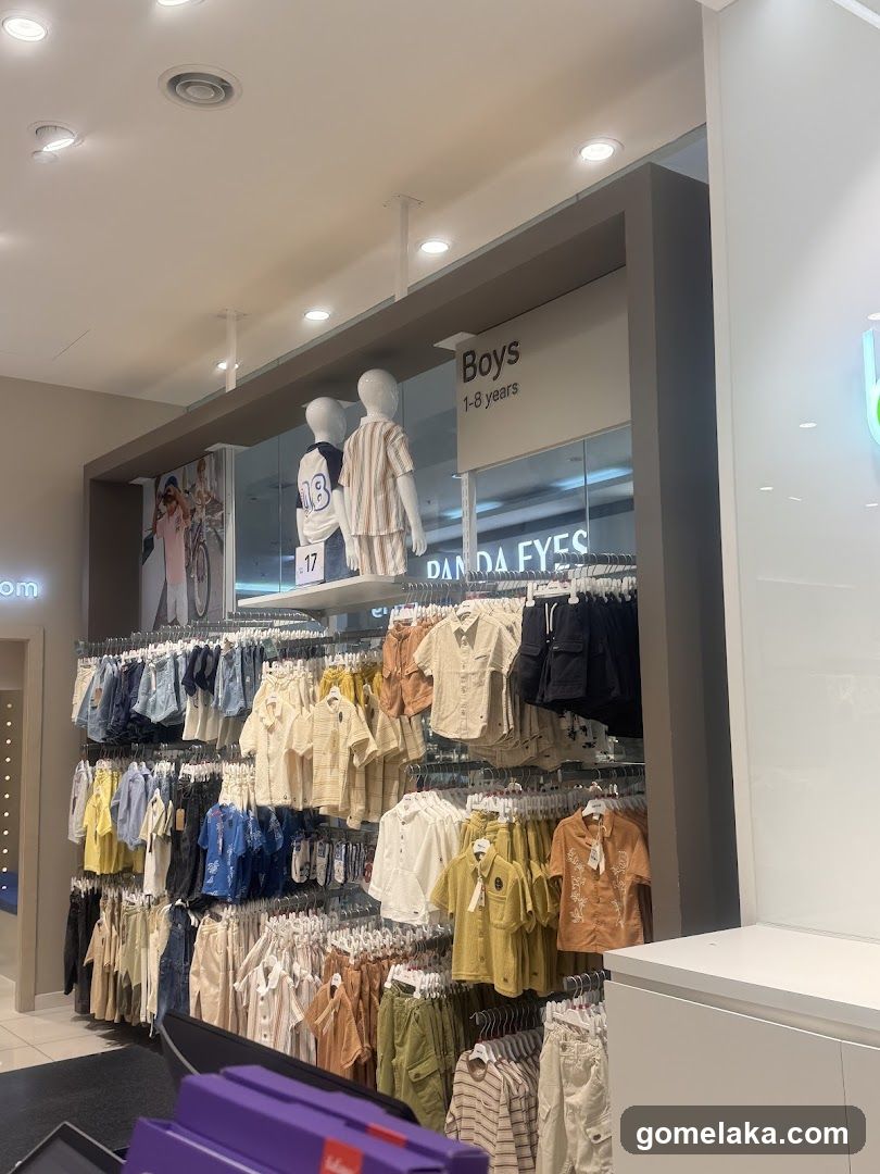 Boys' Clothing Section