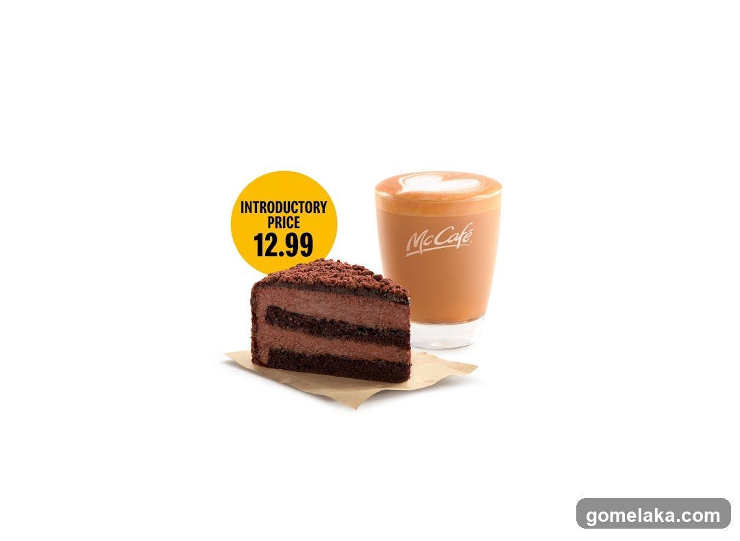 McDonald's McCafé Product Display