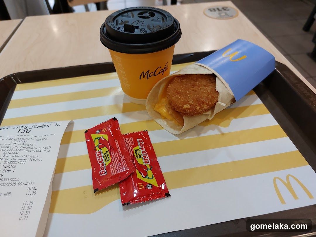 McDonald's Meal Order