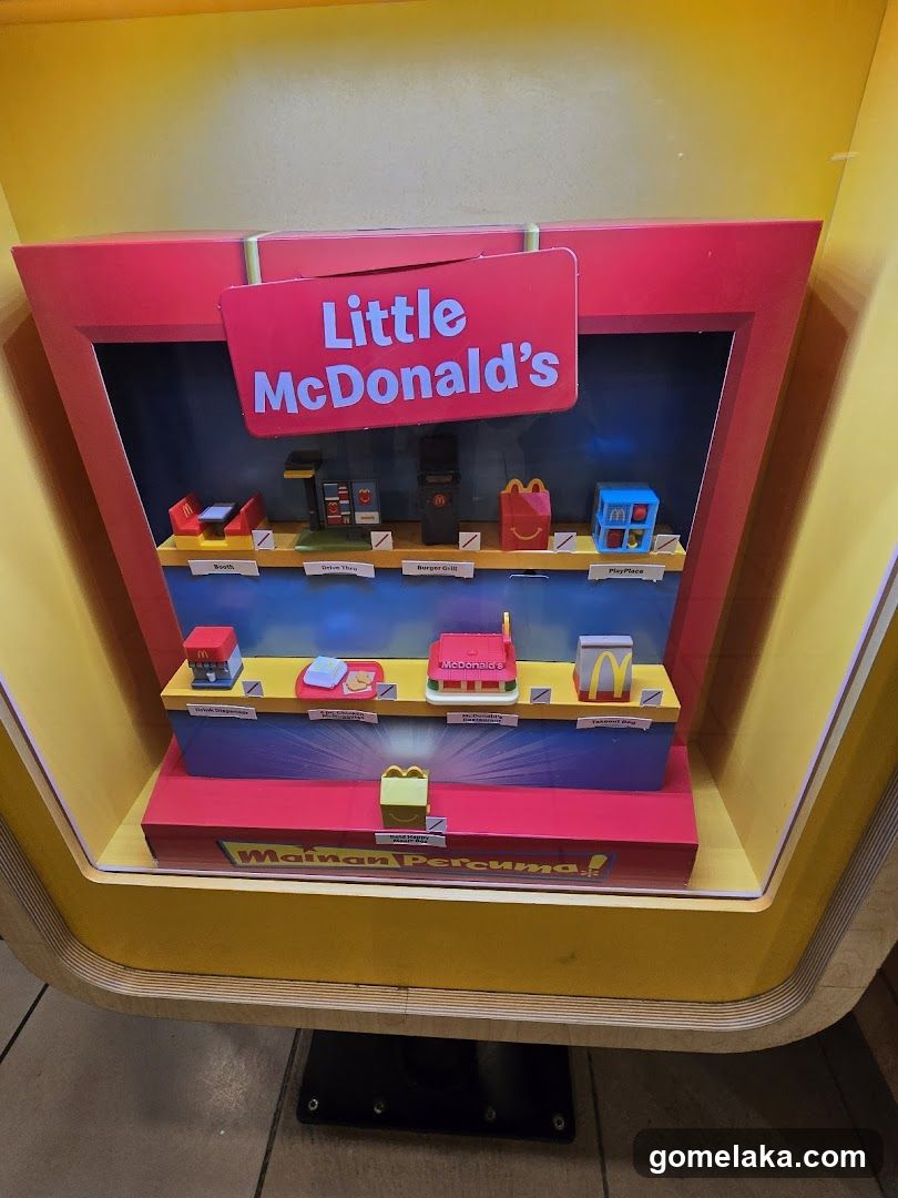 Little McDonald's Display