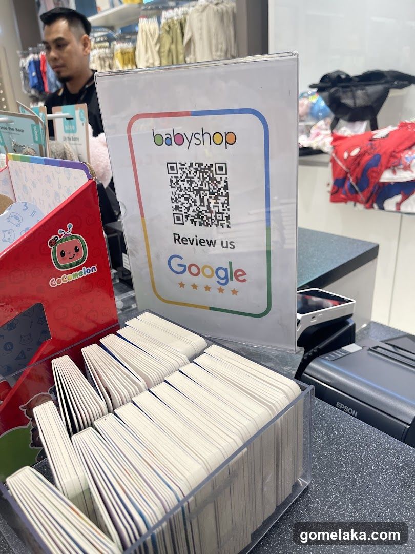 Baby Shop Interior Counter Area