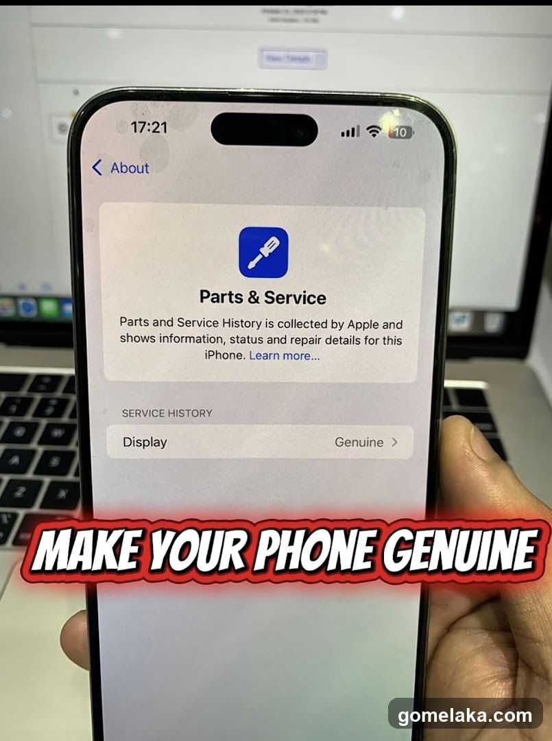 iPhone Parts & Service Screen