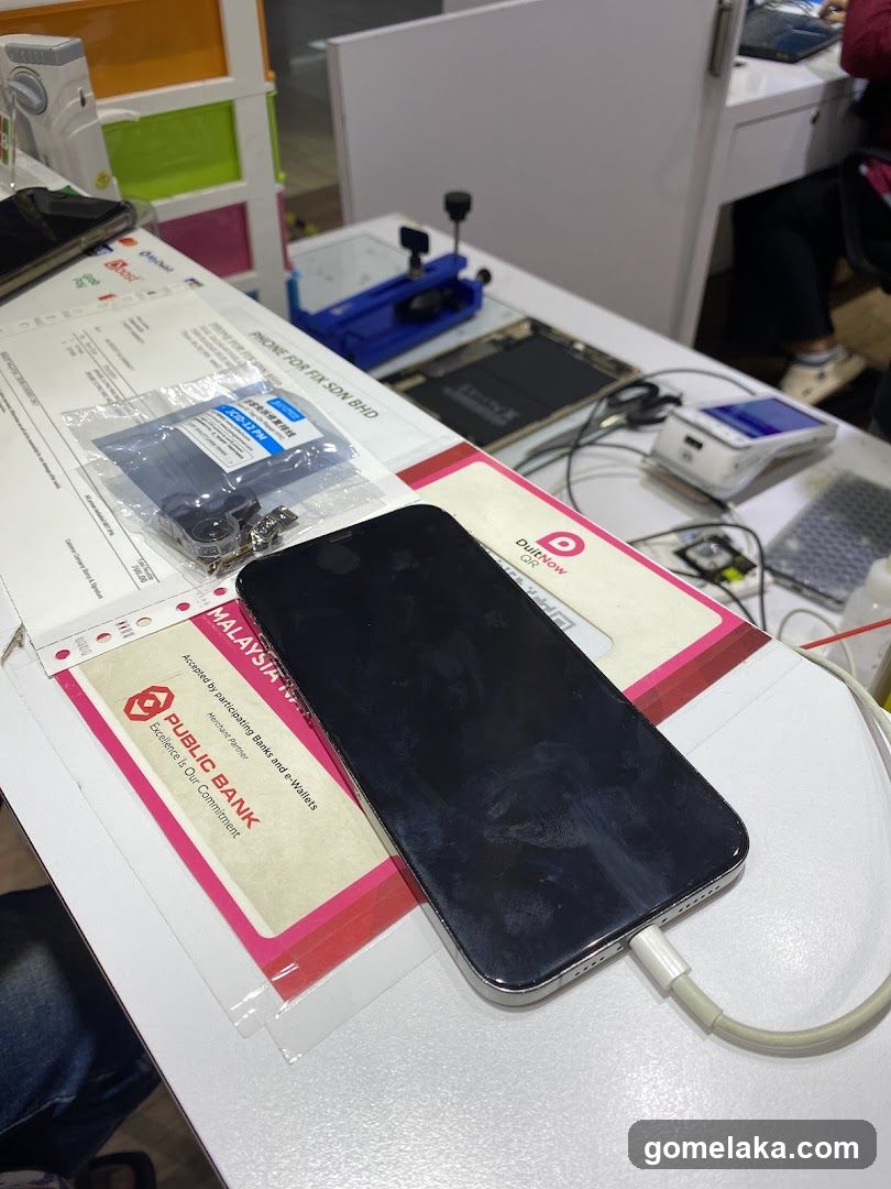 Phone Repair Shop Interior