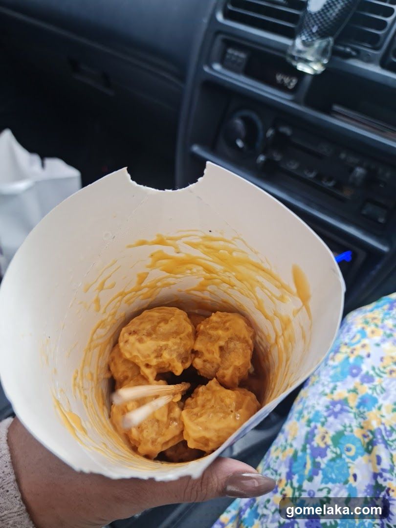 Food in Car Interior