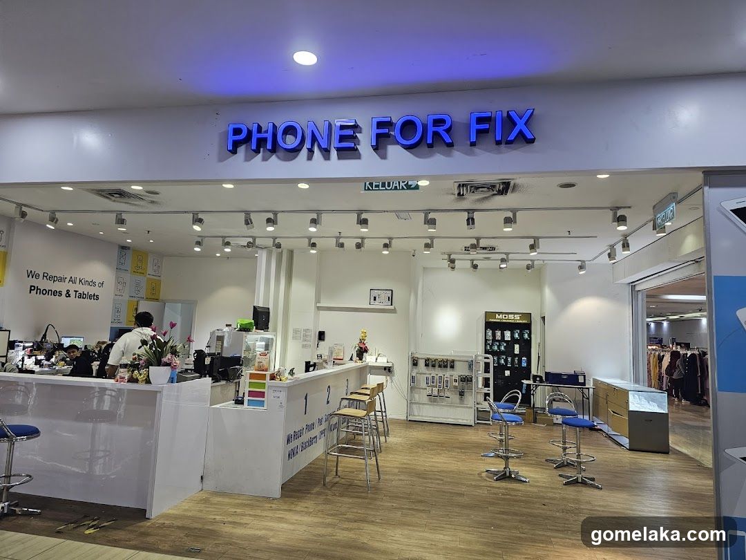 Phone Repair Shop Interior