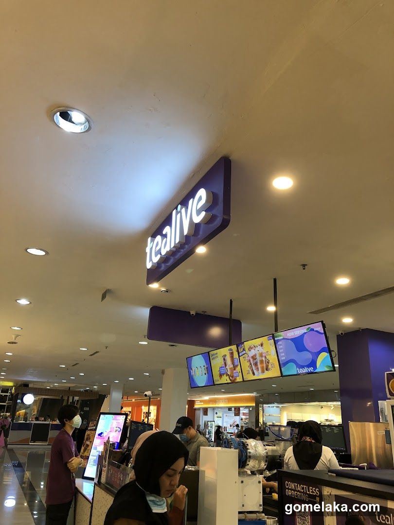 Tealive Store Interior