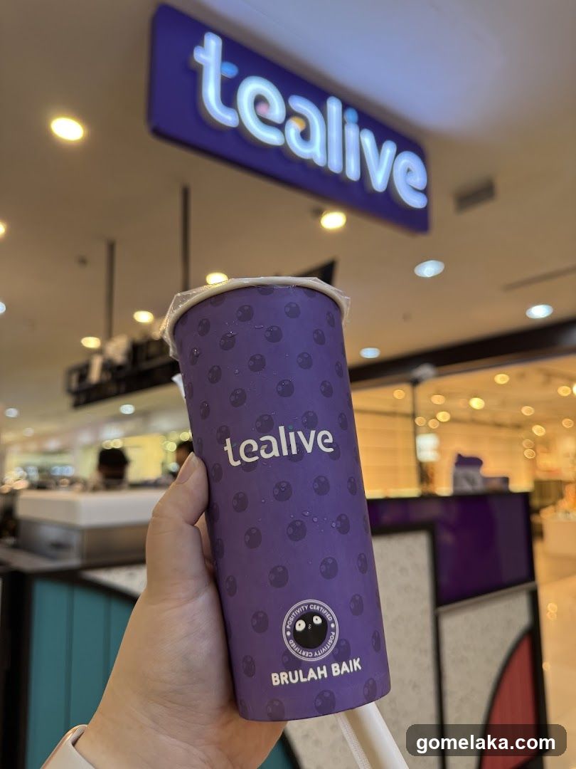 Tealive Shop Interior