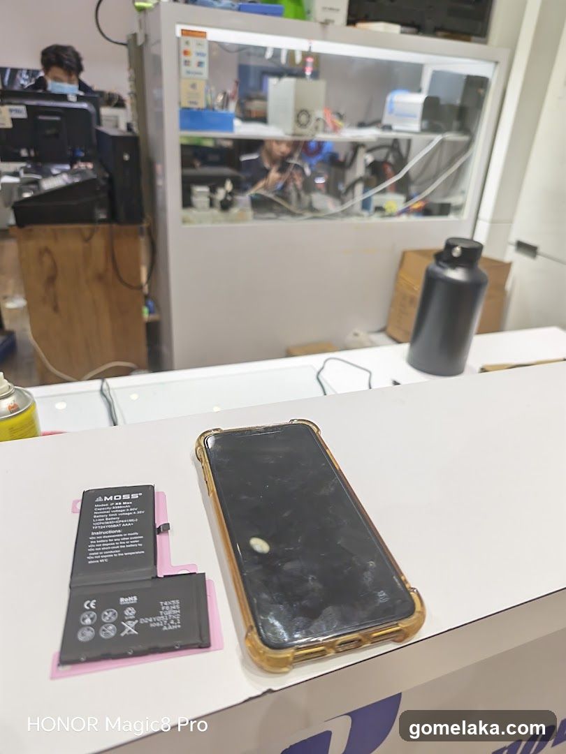 Phone Repair Shop Interior