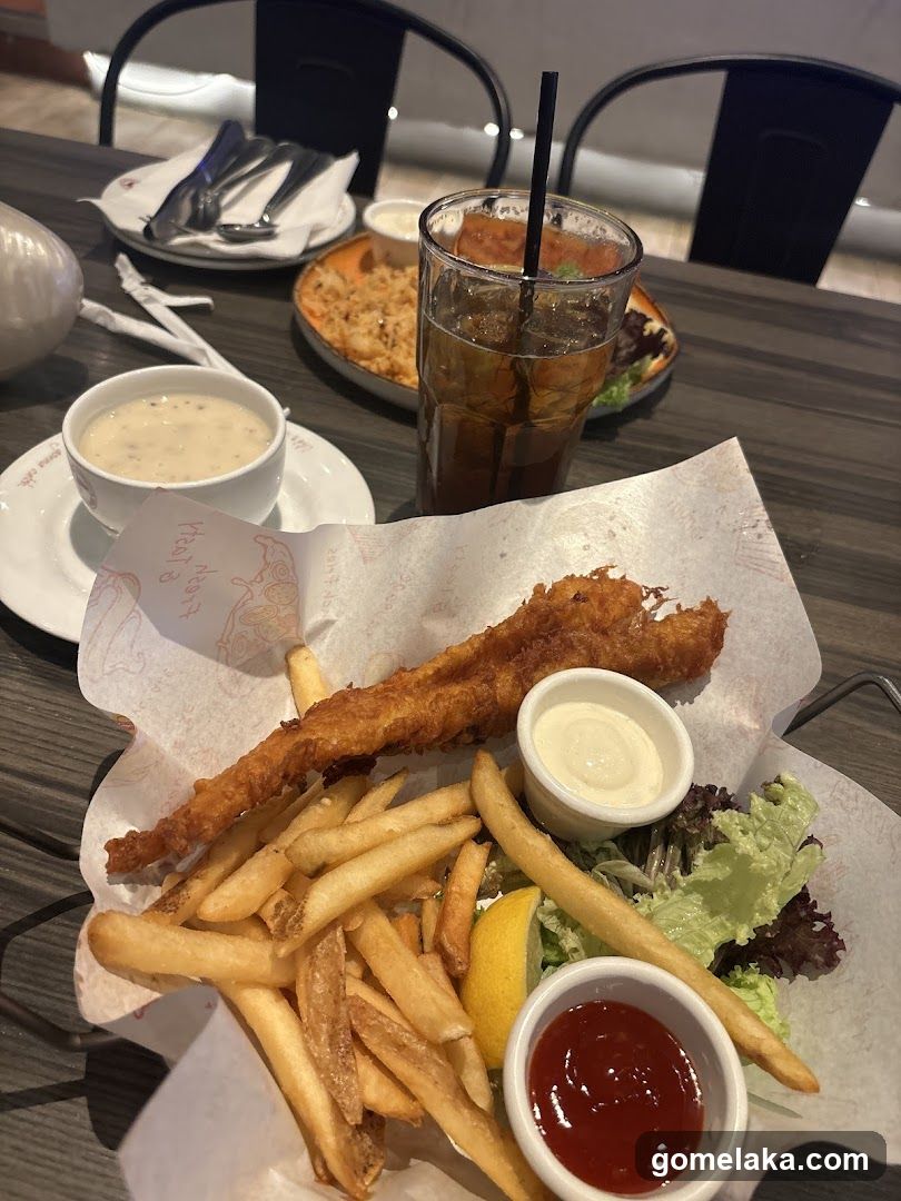 Restaurant Interior Meal Shot