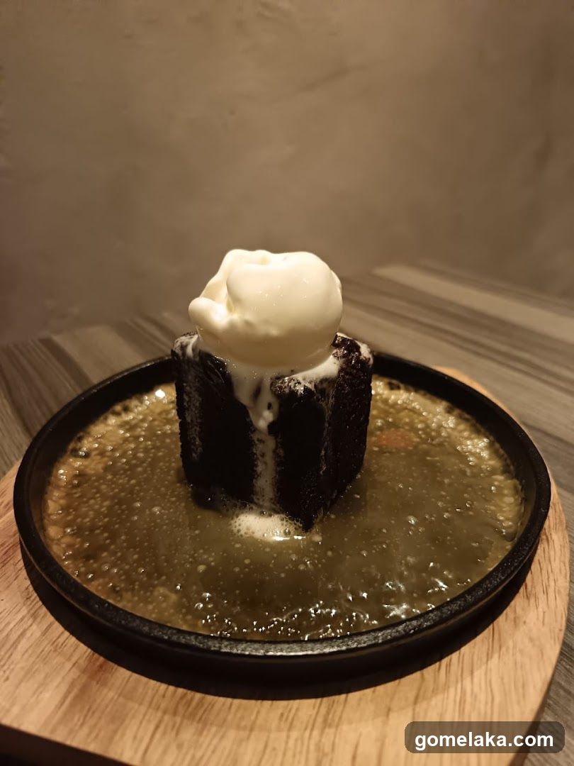 Dessert on Plate