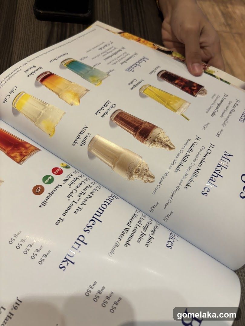 Menu Page