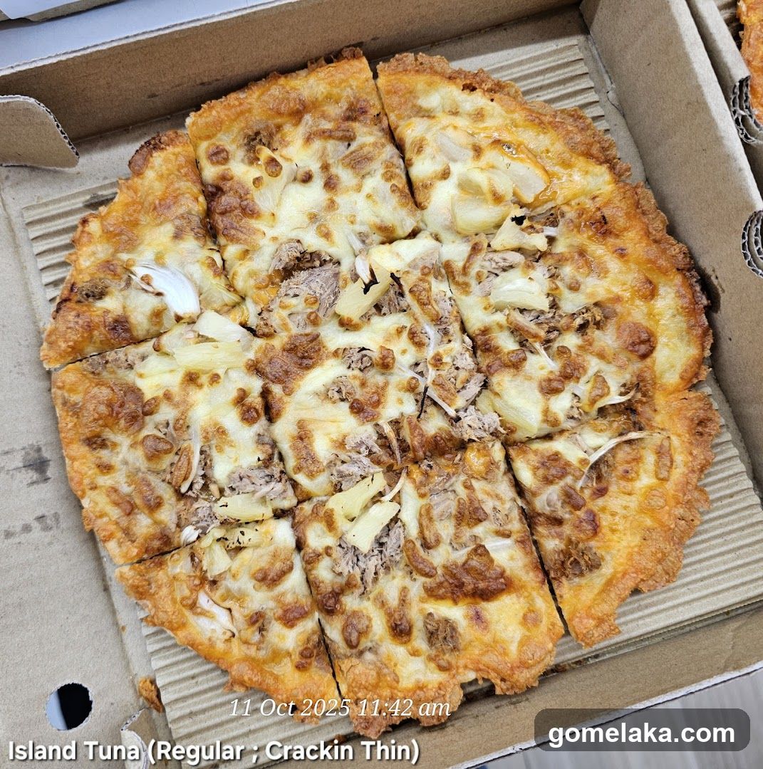 Tuna Pizza in Box