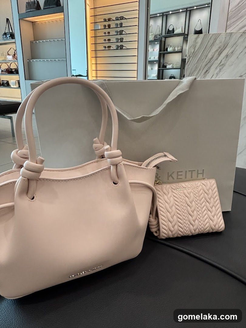 Interior Display of Handbags and Accessories