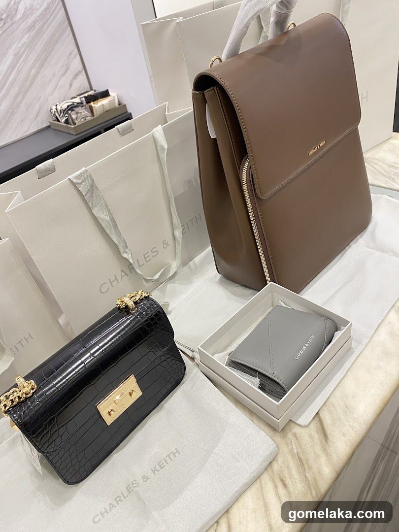 Charles & Keith Merchandise Display