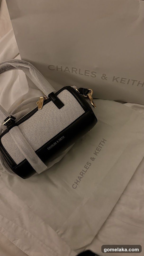 Charles & Keith Product and Packaging