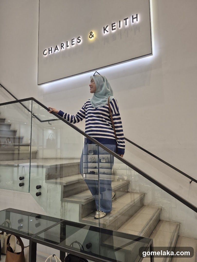Inside Charles & Keith Store