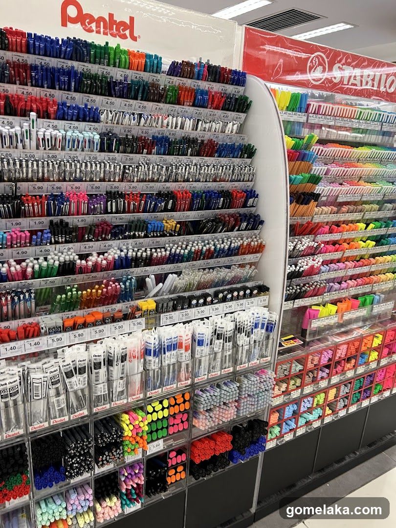 Stationery Store Interior