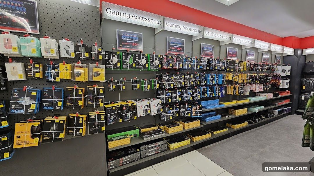 Gaming Accessories Store Interior