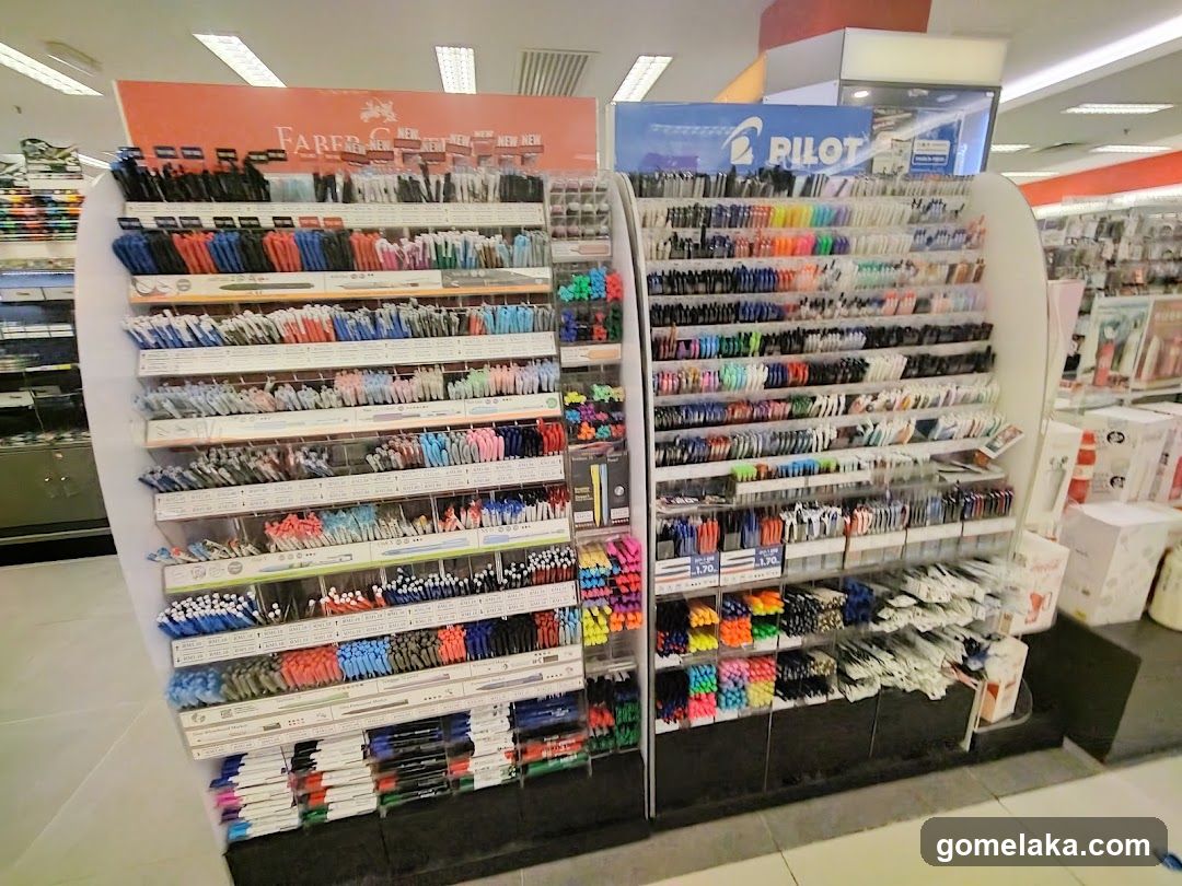 Stationery Store Interior