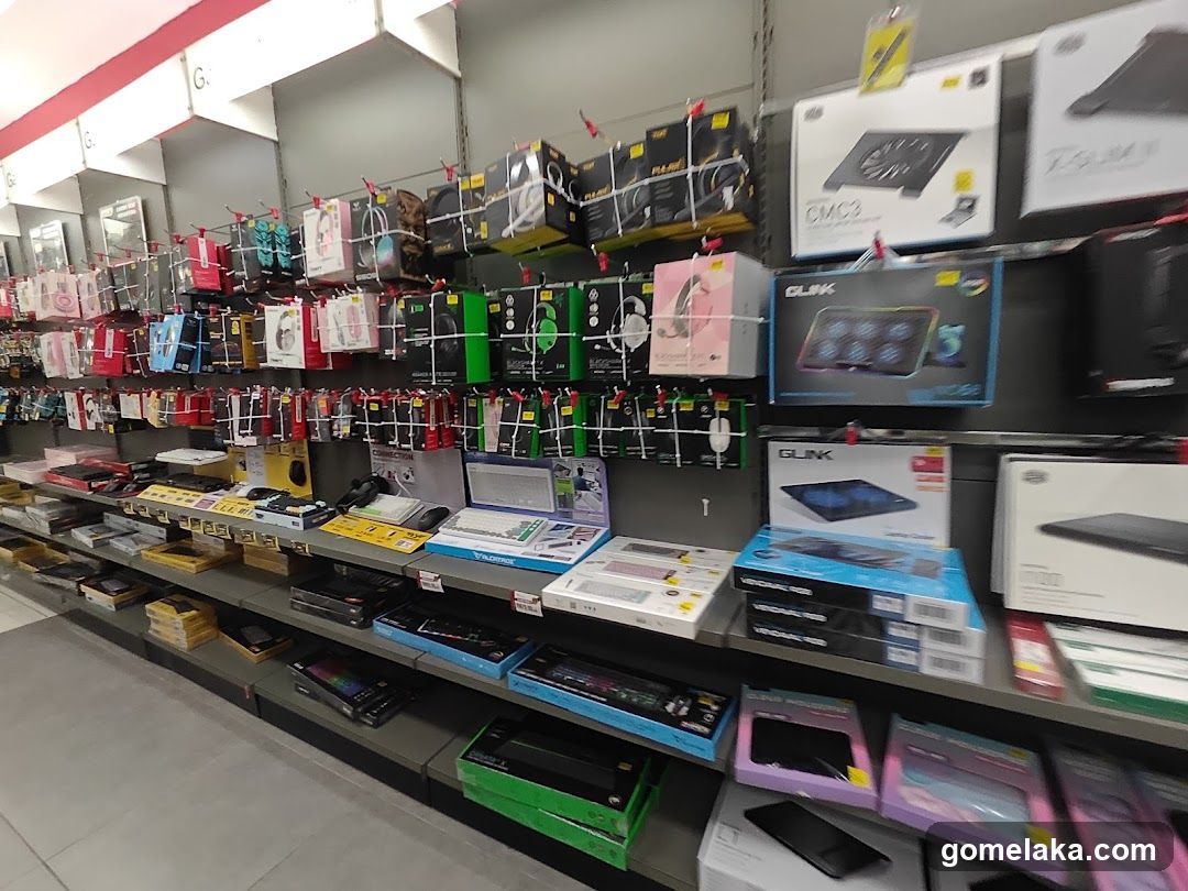 Electronics Store Interior