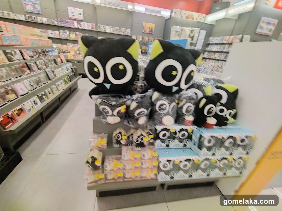 Store Interior with Merchandise Display