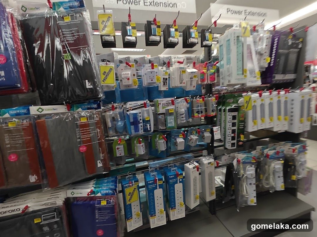 Electronics Store Interior