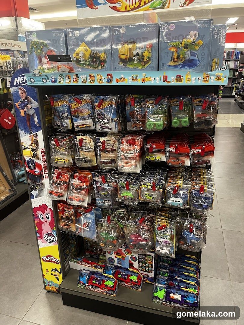 Toy Display in Retail Store