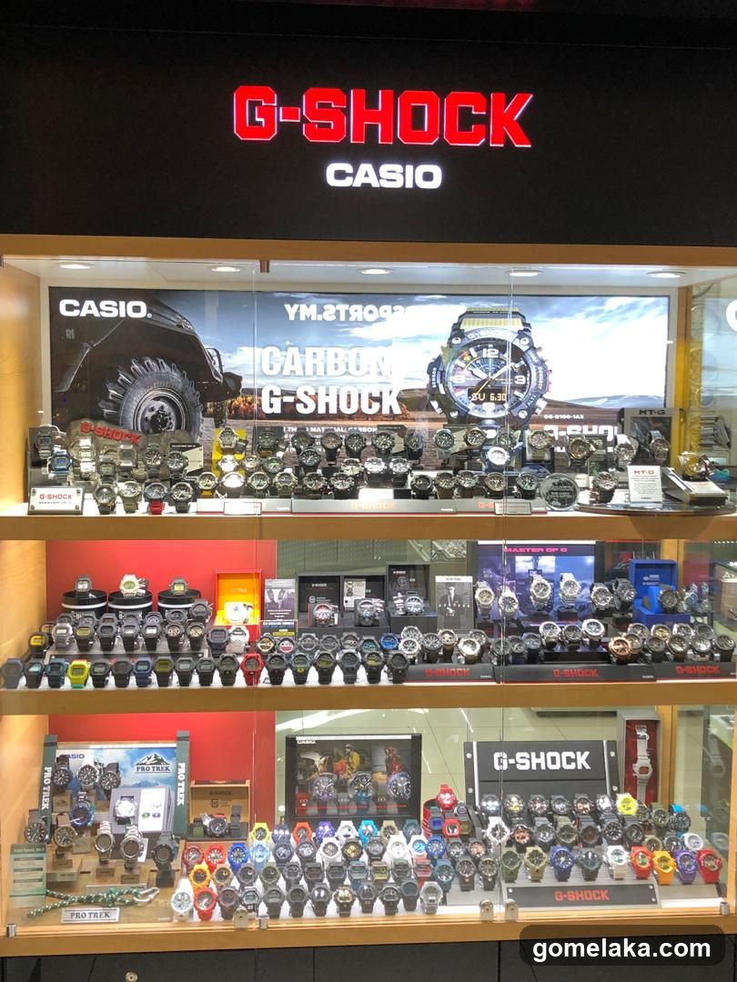 G-Shock Casio Store Display