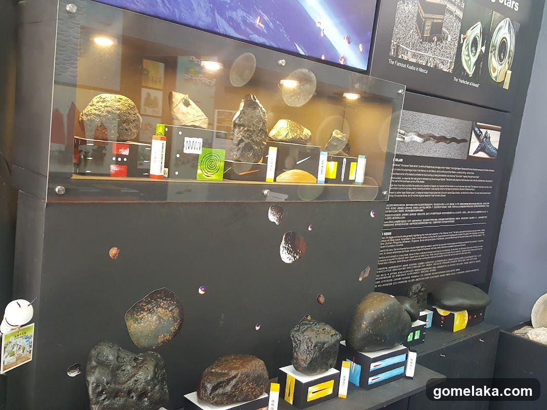 Meteorite Display Exhibit