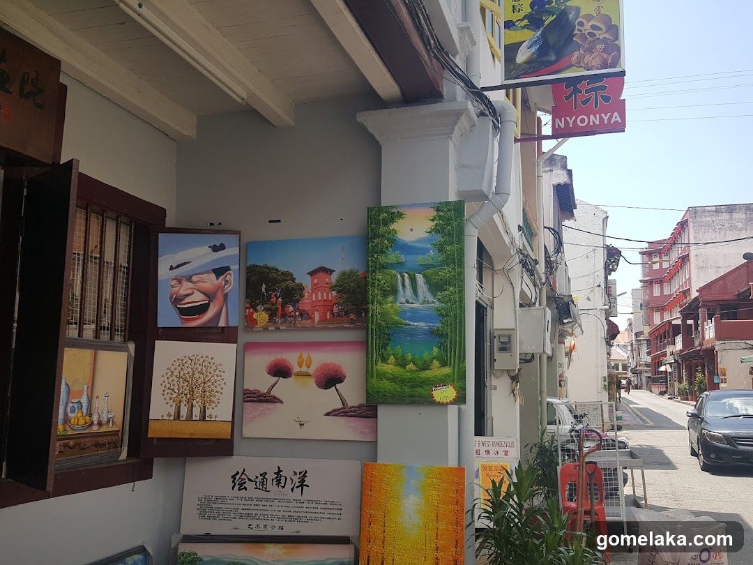 Street-side Art Display
