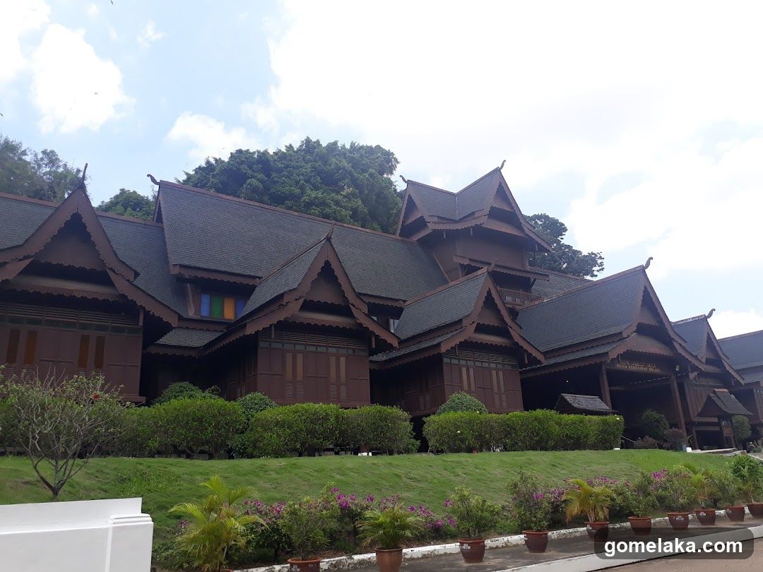 Traditional wooden building complex