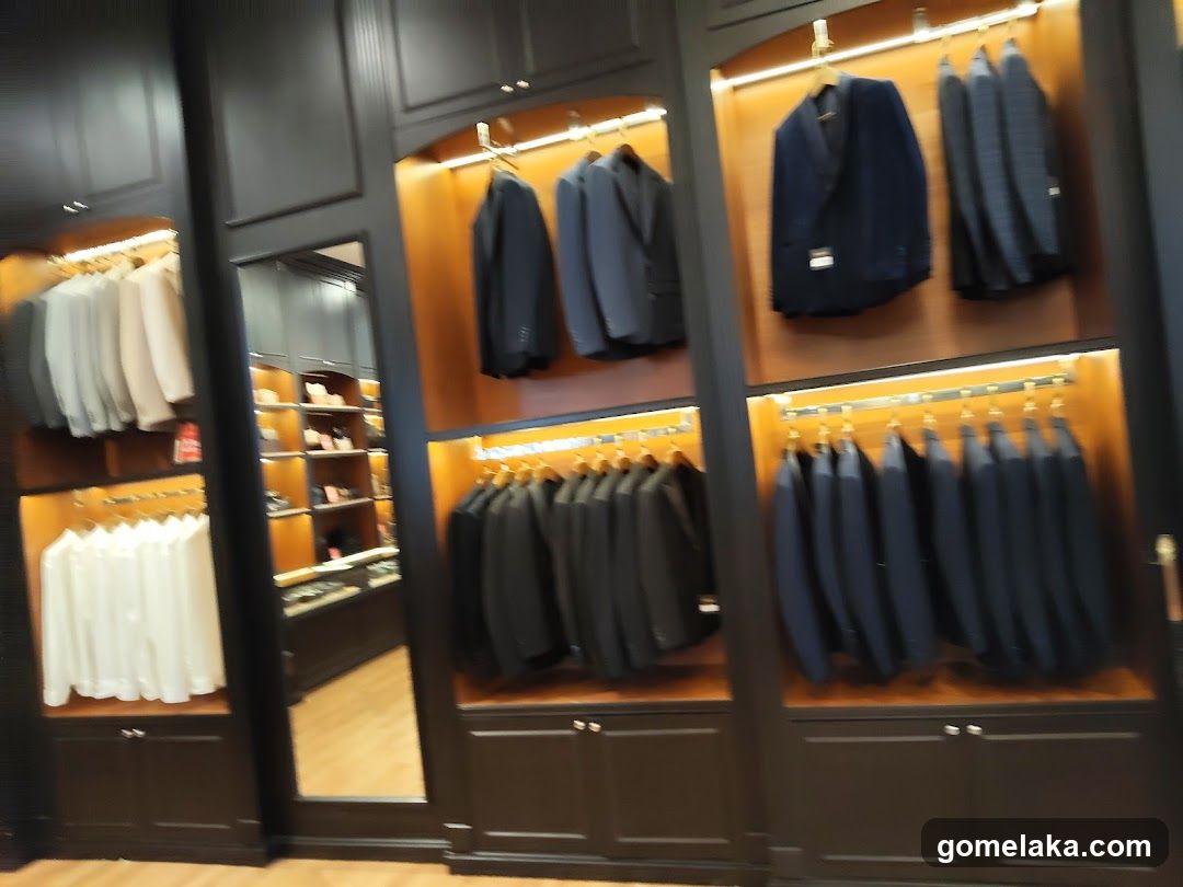 Men's Clothing Store Interior