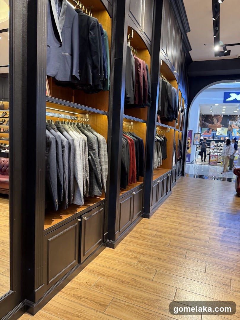 Men's Clothing Store Interior