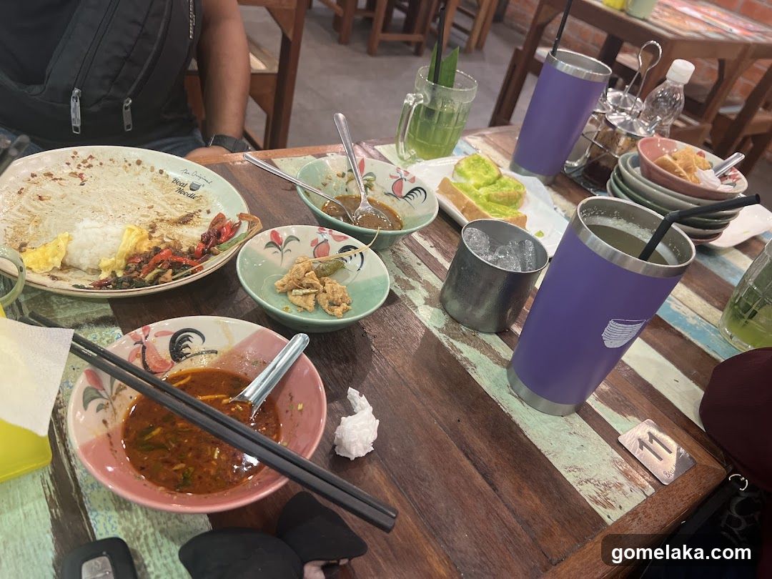 Restaurant Interior Table Scene