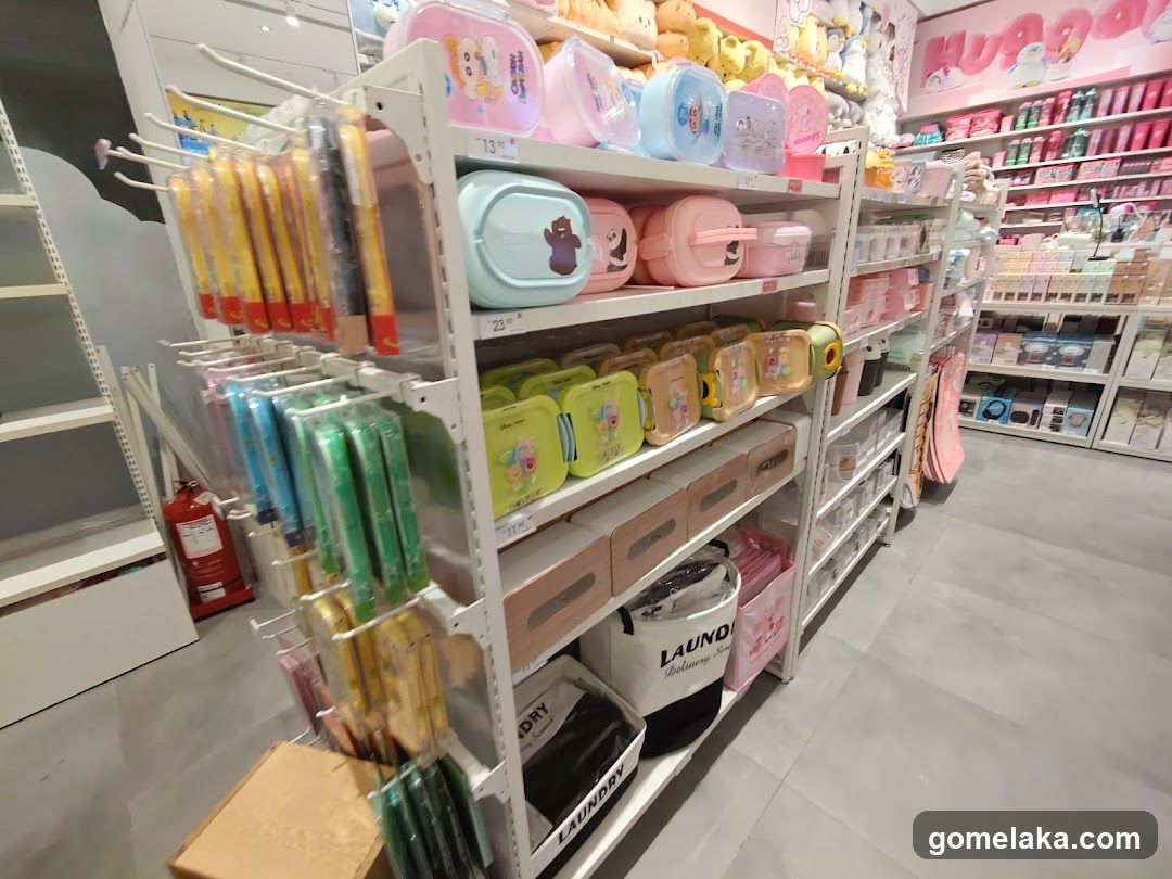 Store Interior with Merchandise