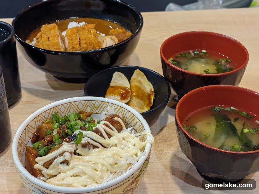 Japanese meal set